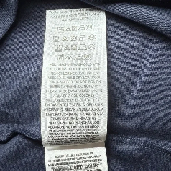 Nike Houston Texans Loose Fit Rewind Pocket Shirt Men's Large Navy Blue - Picture 8 of 8